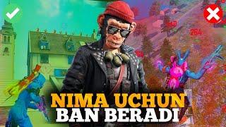 FREE FIRE BAN NIMA | AKKAUNTNI BANDAN OCHISH | CHEAT O'RNATISH | UZBEKCHA