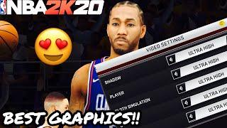 The Best GRAPHICS & Camera Settings in NBA 2K20 MOBILE!! (IOS/ANDROID)