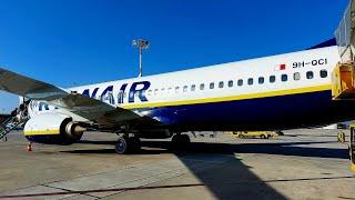 TRIP REPORT | FANTASTIC morning flight! ツ | RYANAIR | Boeing 737-8AS | Verona to Bari