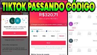 BUG PRA PASSAR CÓDIGO NO TIKTOK SEM FALHA COMO GANHAR DINHEIRO NO TIKTOK 2024