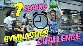 Gymnast VS Coach 7 Second Gymnastics Challenge| Rachel Marie