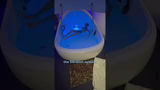 What happens if you fall asleep in a sensory deprivation tank? #shorts