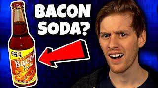 Can You Guess The Weird Soda Flavor??? (Taste Test - Game)