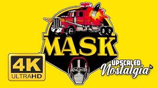 M.A.S.K. -  Opening Theme (1985) | Remastered 4K Ultra HD. Upscale