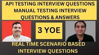 API Testing Interview Questions and Answers| 3+ YOE