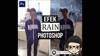 Efek hujan || Adobe Photoshop