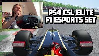 Fanatec F1 CSL Elite wheel for PS4: setup, play, impressions