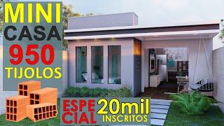 Casa pequena de 1 quarto | você moraria ? | Casa pequena estilo kitnet.