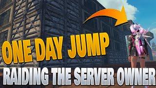 1 DAY JUMP ON BLOODY SERVER RAIDING THE SERVER OWNER BEFORE THE BADGE DROP LAST ISLAND OF SURVIVAL