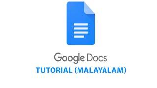 Google Docs-Tutorial (Malayalam)