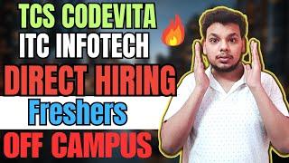 TCS Codevita , ITC Announcement | OFF Campus Drives For 2025 , 2024 , 2023 Batch | Fresher Jobs