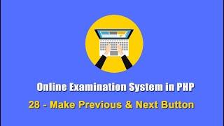 28 - Make Previous & Next Button For Question - Online Examination System in PHP