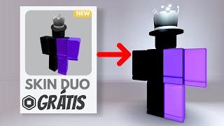 NOVA SKIN GRÁTIS NO ROBLOX! COMO PEGAR