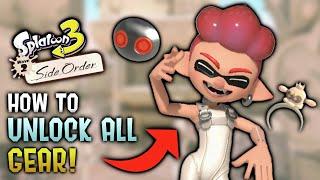 How to Unlock ALL Exclusive Side Order Gear - Splatoon 3