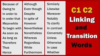 C1 C2 Proficiency Advanced Linking and Transition Words for IELTS