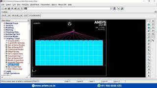 creation rigid region in the FEA tool - Ansys APDL #41