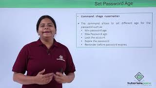 Linux - Managing users password