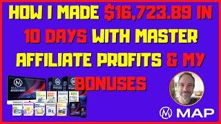  Master Affiliate Profits Review & Bonuses ️ MAP Review