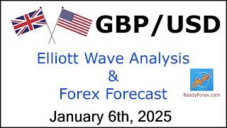 GBP USD Elliott Wave Analysis | Forex Forecast | January 6, 2025 | GBPUSD Analysis Today