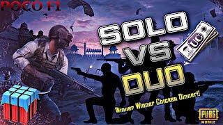 ALWAYS WIN SOLO VS DUO WITH 10+ KILLS | PUBG MOBILE | SMOOTH+EXTREME | 1080p60fps GAMEPLAY