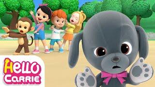 Boom Chicka Boom Let's play Charade Games l Repeat after me Song | Hello Carrie Kids Song