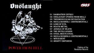 Onslaught - Power From Hell (1985) Full Album, Thrash Death Speed Metal.