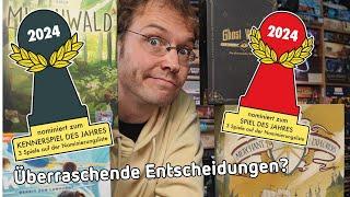 Die Nominierten zum Kennerspiel und Spiel des Jahres 2024 - Überraschungen der Jury!