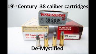 19th century 38 caliber cartridges de mystified