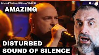 Disturbed "The Sound Of Silence" (live performance) singer REACTION