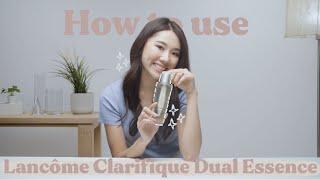 I USED MY GODDESS’s (SUZY BAE) FAV LANCÔME CLARIFIQUE DUAL ESSENCE +  BRIGHTER SKIN REVIEW