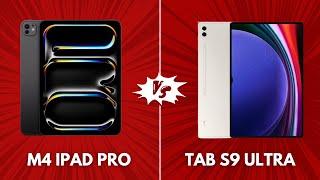 M4 iPad Pro vs Galaxy Tab S9 Ultra | 2024 Tablet Showdown