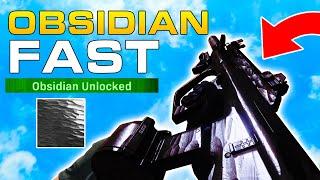 Absolute FASTEST Way to Unlock Obsidian Camo In Modern Warfare! (How To Get Obsidian Camo Easily)