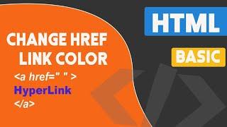 How to Change Hyper Link Color and Size| HTML & CSS