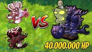 PVZ Fusion Challenge Part 77 -2 New Plants Fusion VS 40.000.000 HP Obsidian Gargantuar-Who Will Win?