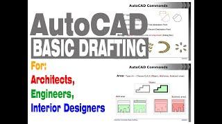 Latest AutoCAD Commands Basic Drafting for Architects, Engineers & Designers Slides Presentation