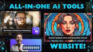 Use This All-in-One AI Tools Website to Do Anything You Wish | AI Designer - AI Video - AI Writer...