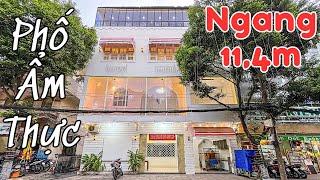 NHÀ MẶT TIỀN 3 LẦU ĐƯỜNG NGUYỄN KHUYẾN NGAY GẦN BẾN NINH KIỀU CHIỀU NGANG 11m4 KINH DOANH TUYỆT VỜI