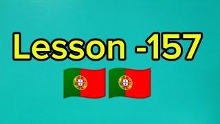 Lesson - 157 "Learn Portuguese Language For Beginners." | #love #Education # motivation #portugal