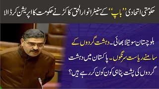 Anwar Ul Haq Kakar Big Speech In Senate Of Pakistan | 24 Jan 2022 |