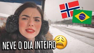 UM DIA INTEIRO CORRENDO E PASSANDO SUFOCO  | Nicole e família na Noruega