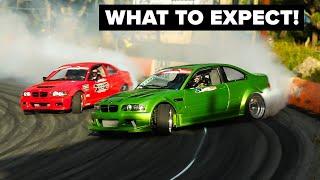 Drifting in a Pro AM Competition!