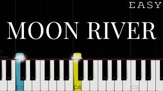 Moon River - Audrey Hepburn | EASY Piano Tutorial