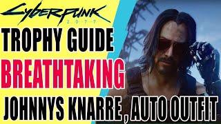 Cyberpunk 2077 Guide - Trophy Guide - Breathtaking - Johnny's Outfit, Knarre, Auto - Sei Johnny