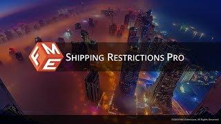 Magento 2 Shipping Restrictions Extension |Restrict Shipping by Cart, Country, Customer Group & More