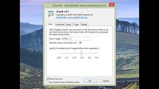 How to Install and Use the ZoomIt tool from Microsoft SysInternals