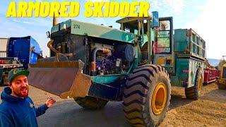 I bought an ARMORED SKIDDER!!! From the Ritchie bros auction!!