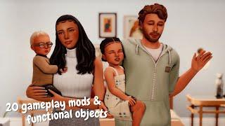 MODS & FUNCTIONAL OBJECTS - GAMEPLAY IN MY SIMS 4