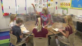 University Academy installs protective shields to solve obstacles with masks