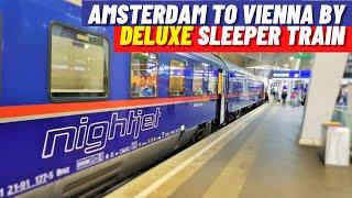 14 HOURS in Deluxe Nightjet Sleeper train: Amsterdam to Vienna