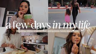 A Few Days In My Life | Cooking, GRWM, what I've been eating lately, family day & more!